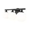 Z-Lite Neoma Vanity, 3-Light, 21.75 In.W x 6.75 In.L x 7.25 In.H, Matte Black/Opal Etched 1100-3V-MB - alternate 4